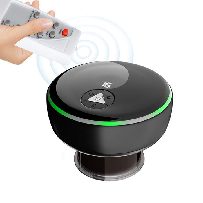 Smart Cupper With Light: Electric Heated Scraping Massage Tool