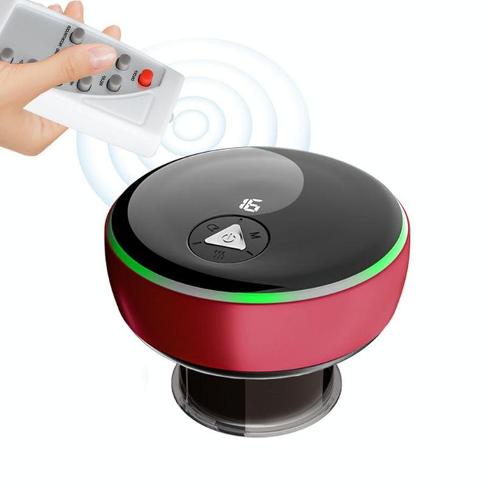 Smart Cupper With Light: Electric Heated Scraping Massage Tool
