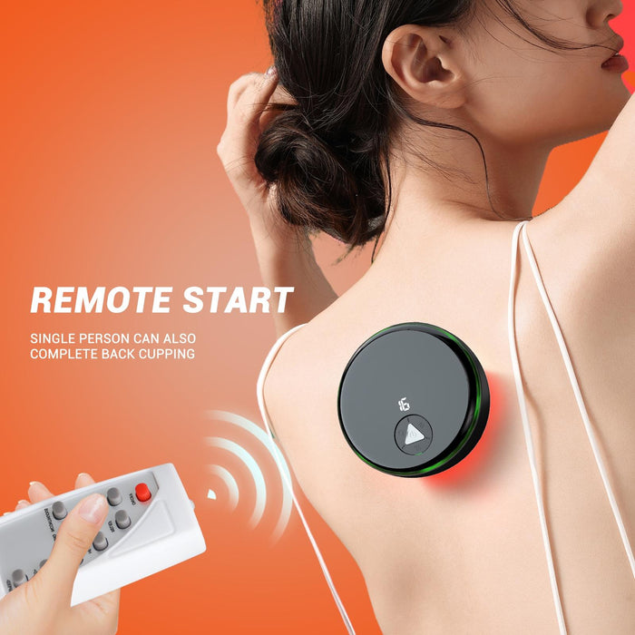 Smart Cupper With Light: Electric Heated Scraping Massage Tool