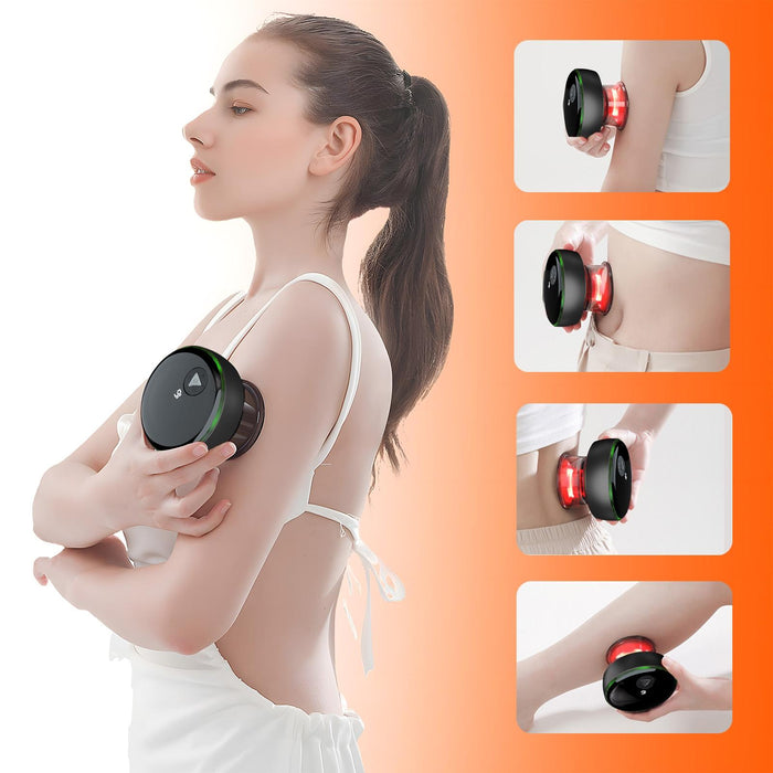 Smart Cupper With Light: Electric Heated Scraping Massage Tool