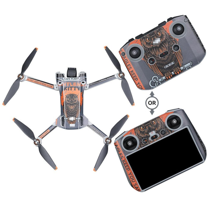 Rc N1 Remote Control Body Sticker For Dji Mini 3 Pro Without Screen