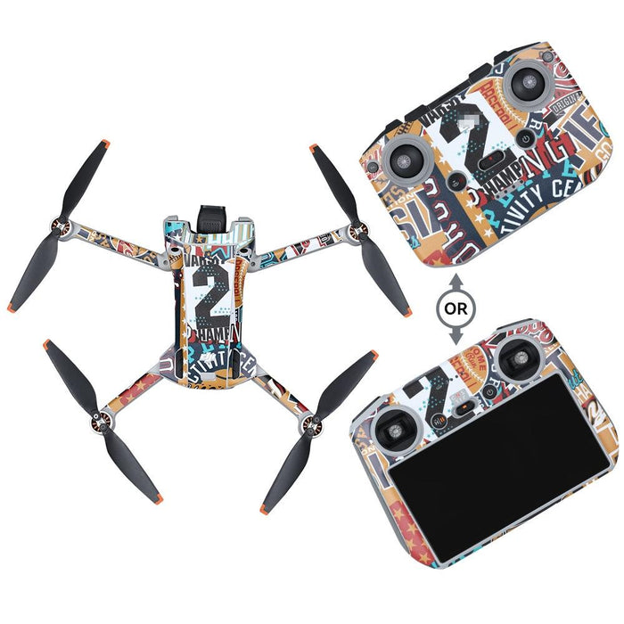 Rc N1 Remote Control Body Sticker For Dji Mini 3 Pro Without Screen