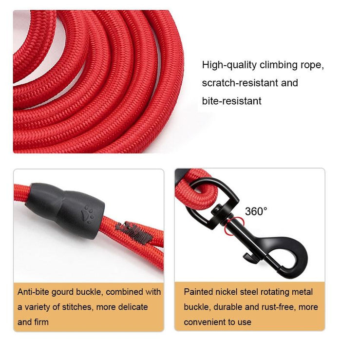 10M Bold & Long Rock Climbing Rope Dog Leash For Training & Tracking