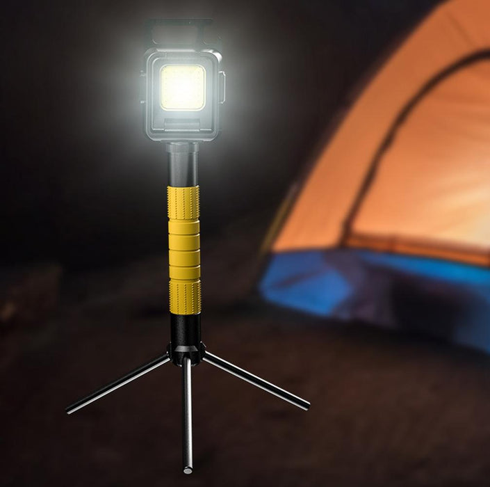 Compact Dual-Sided Cob Keychain Light