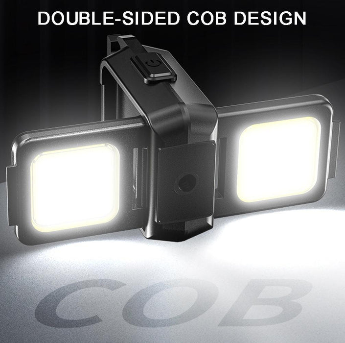 Compact Dual-Sided Cob Keychain Light