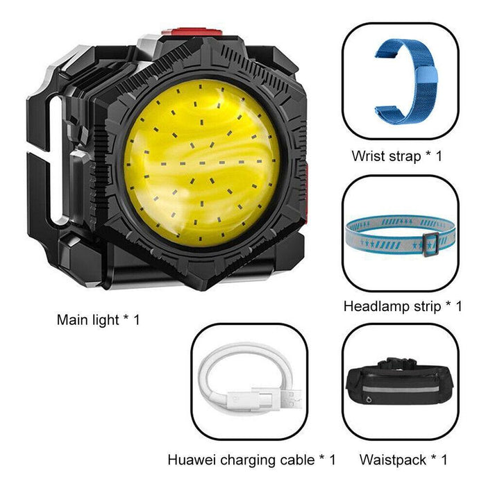 Versatile 3-In-1 Flashlight Wrist Light