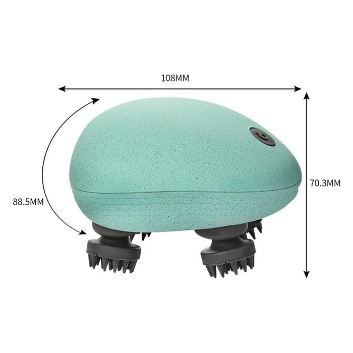 Compact Electric Head Massager Fits All Hair Types