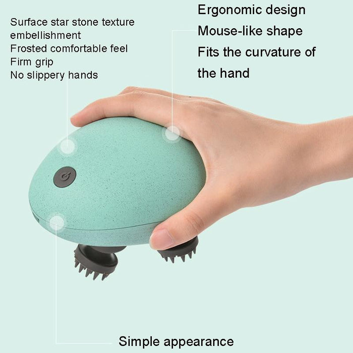 Compact Electric Head Massager Fits All Hair Types