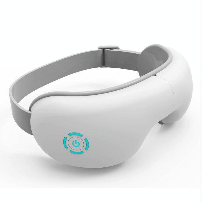 Intelligent Wireless Eye Massager With Vibration & Hot Compress White