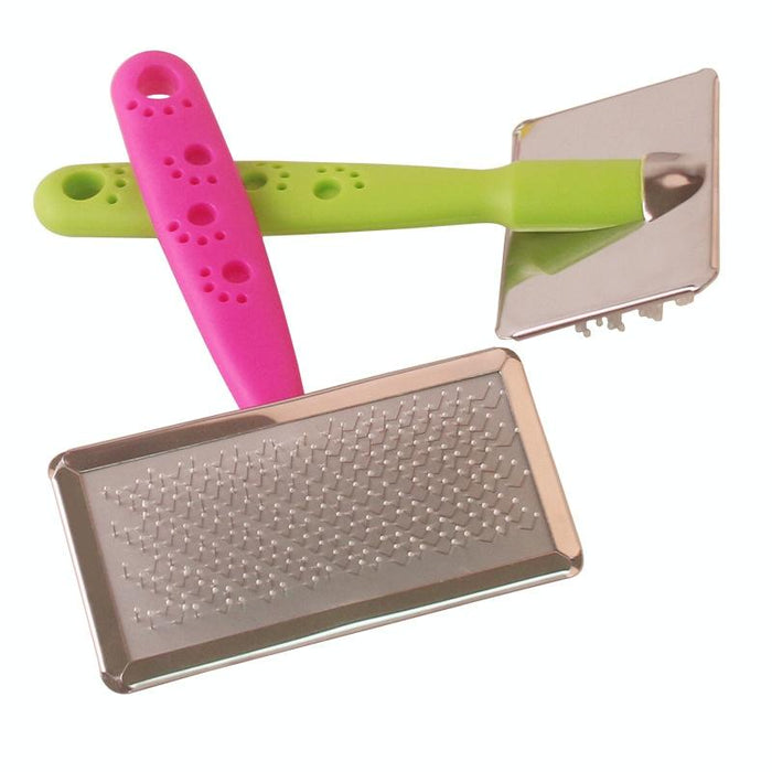Pet Hair Removal Comb With Massage Function Random Colour Size L