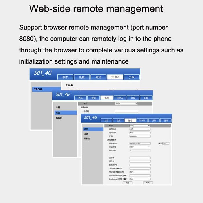 4G Voip Network Phone For Business Conference