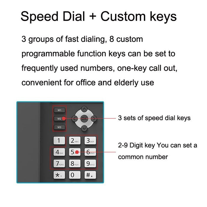 4G Voip Network Phone For Business Conference