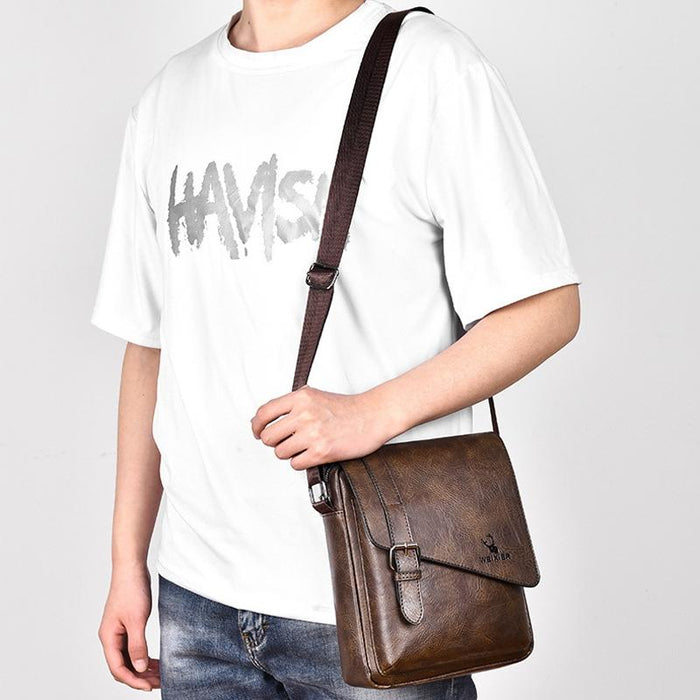 Retro Crossbody Messenger Bag Large Capacity