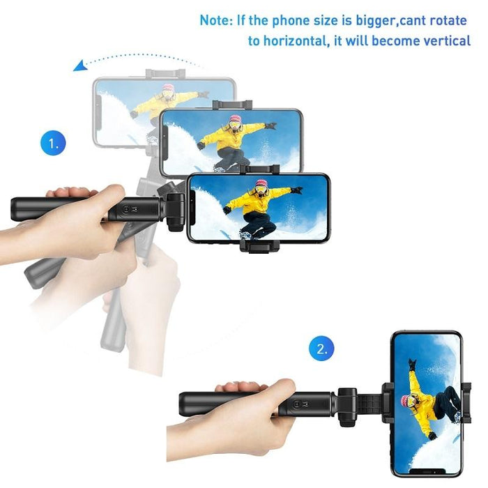Apl-D6 Live Video Multifunctional Mobile Phone Gimbal Stabilizer Selfie Stick