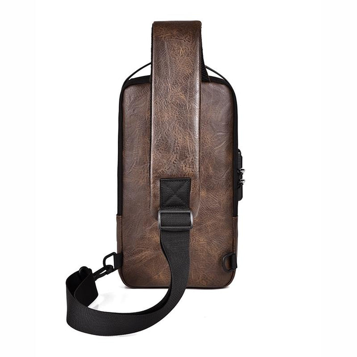 Waterproof Anti Theft Crossbody Backpack For Men