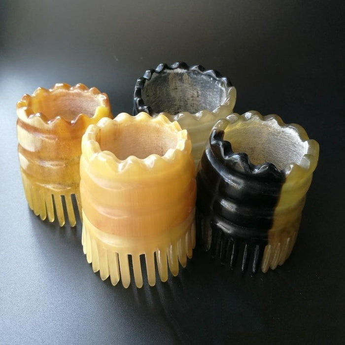 Cylindrical Shampoo Brush Short Comb Random Colour