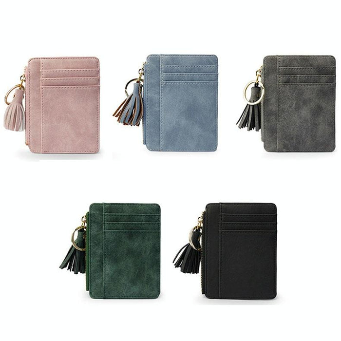 Compact Card Holder With Large Capacity Cute Mini Coin Purse