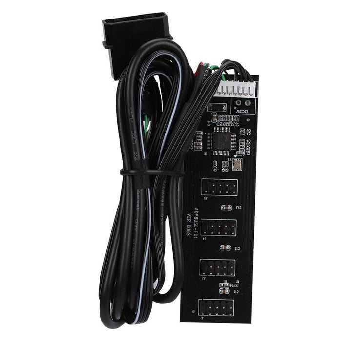 9Pin To 4 9Pin Usb 2.0 Hub For Internal Motherboard 4Pin Powered