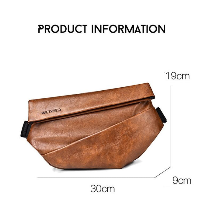 Compact Single Shoulder Crossbody Backpack For Men