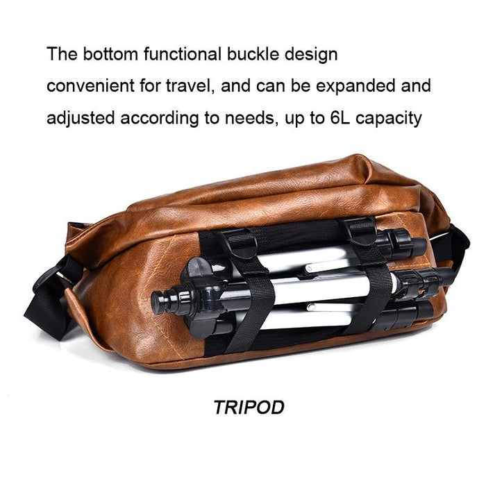 Compact Single Shoulder Crossbody Backpack For Men