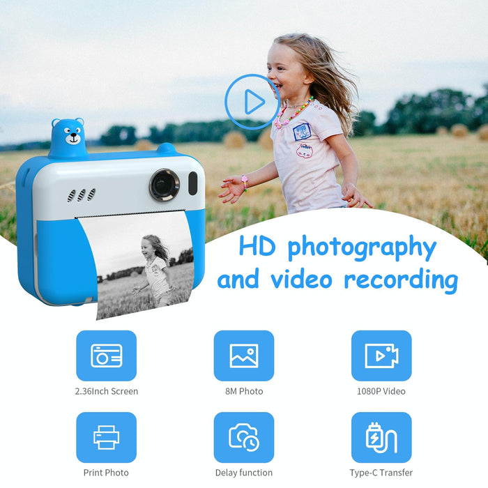 2.36 Inch Hd Led Display Camera With Thermal Printing