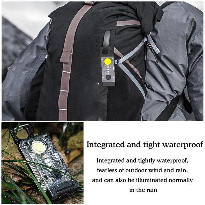 Mini Solar Keychain Light For Outdoor Camping