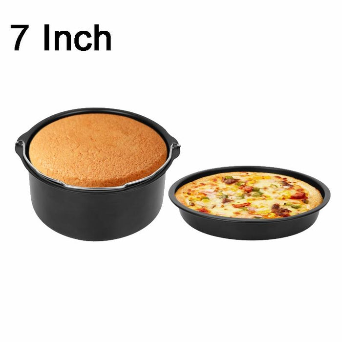 Air Fryer Accessory Set Cake Basket + Pizza Tray