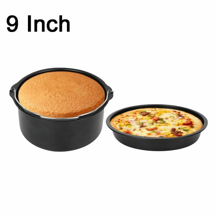 Air Fryer Accessory Set Cake Basket + Pizza Tray