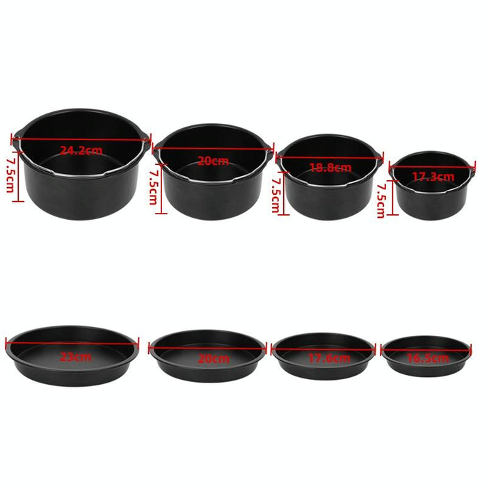 Air Fryer Accessory Set Cake Basket + Pizza Tray