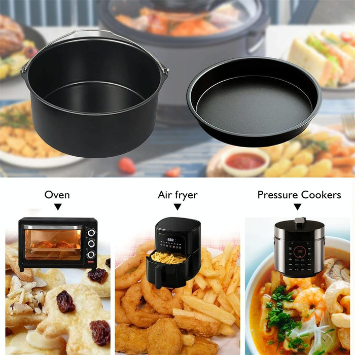 Air Fryer Accessory Set Cake Basket + Pizza Tray