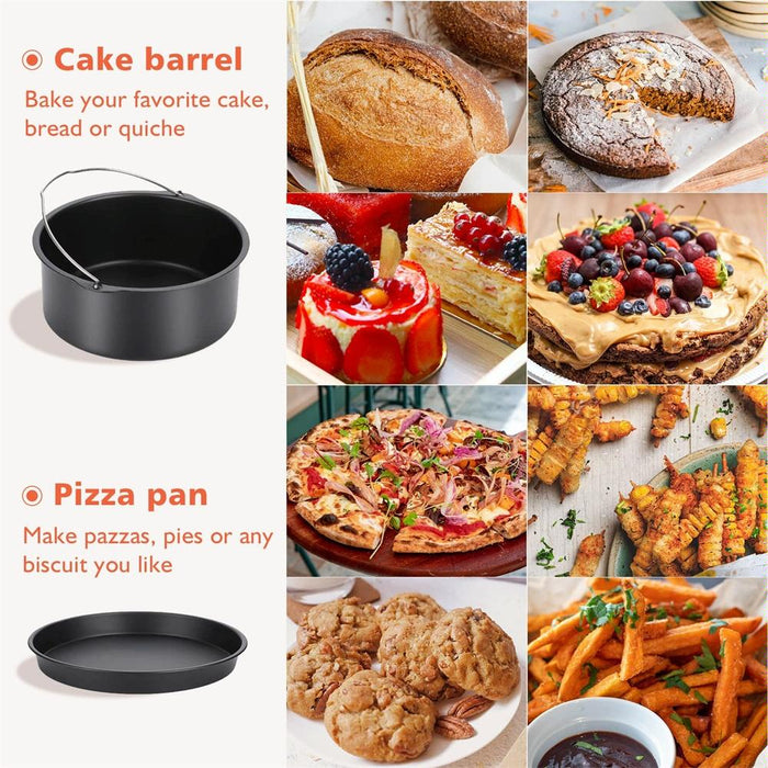 Air Fryer Accessory Set Cake Basket + Pizza Tray