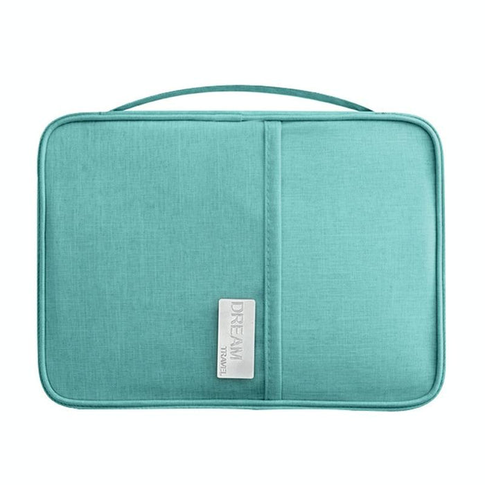 Waterproof Travel Document Bag Black Large