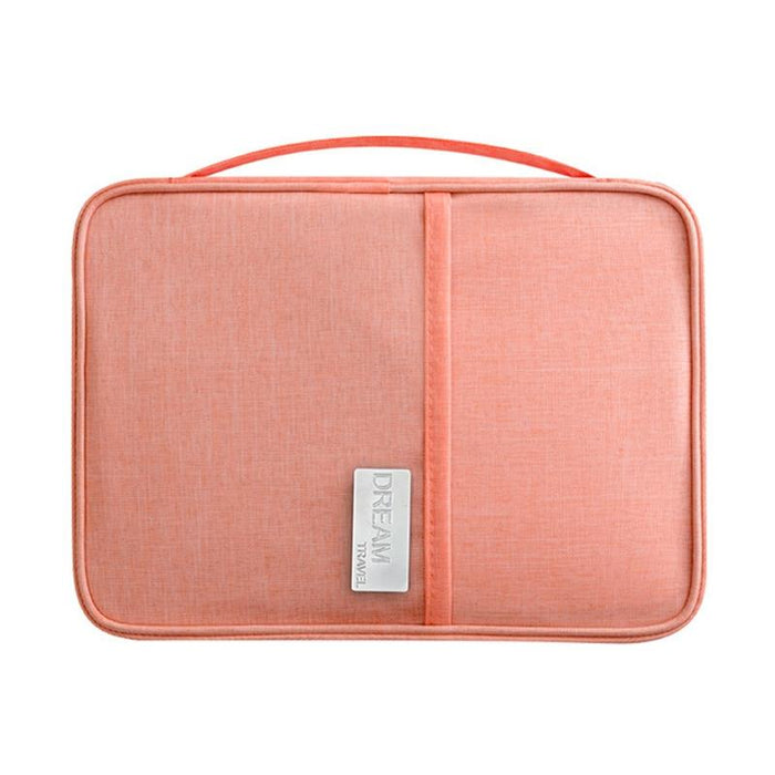 Waterproof Travel Document Bag Black Large