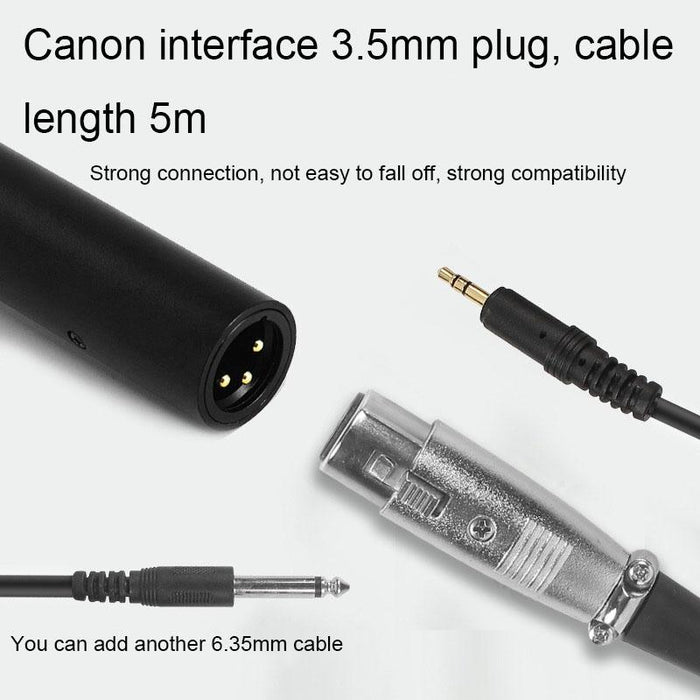 28Cm Live Sound Card For Noise Reduction And Interviews