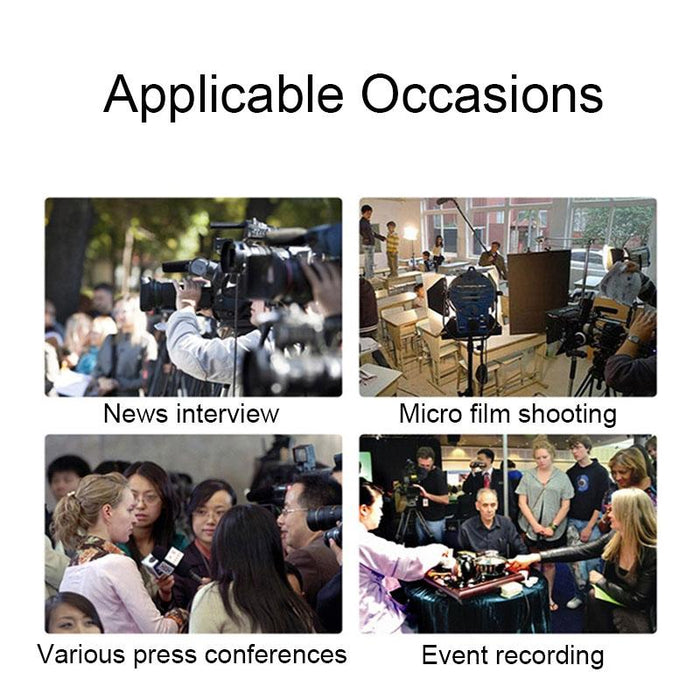28Cm Live Sound Card For Noise Reduction And Interviews