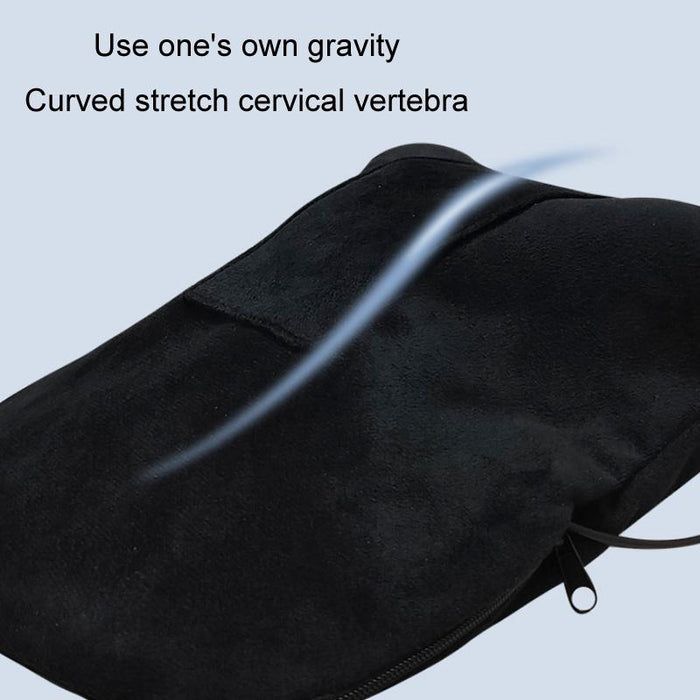 Cervical Spondylosis Correction Pillow Blue Cow Horns