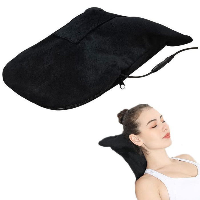 Cervical Spondylosis Correction Pillow Blue Cow Horns