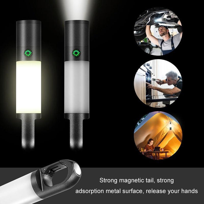 Telescopic Laser Flashlight For Outdoor Warning H20