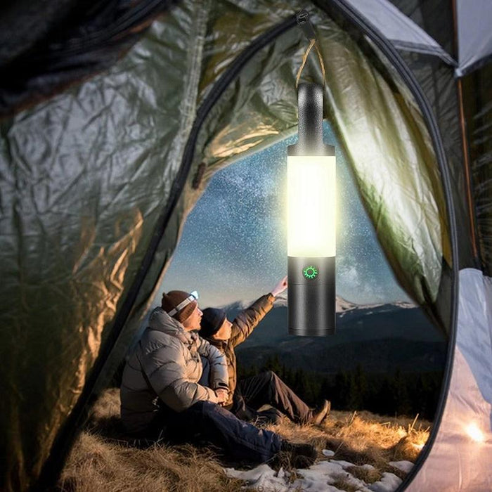 Telescopic Laser Flashlight For Outdoor Warning H20