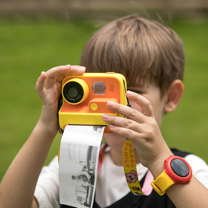 2-Inch Dual Lens Instant Print Camera For Kids