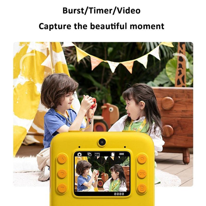 2-Inch Dual Lens Instant Print Camera For Kids