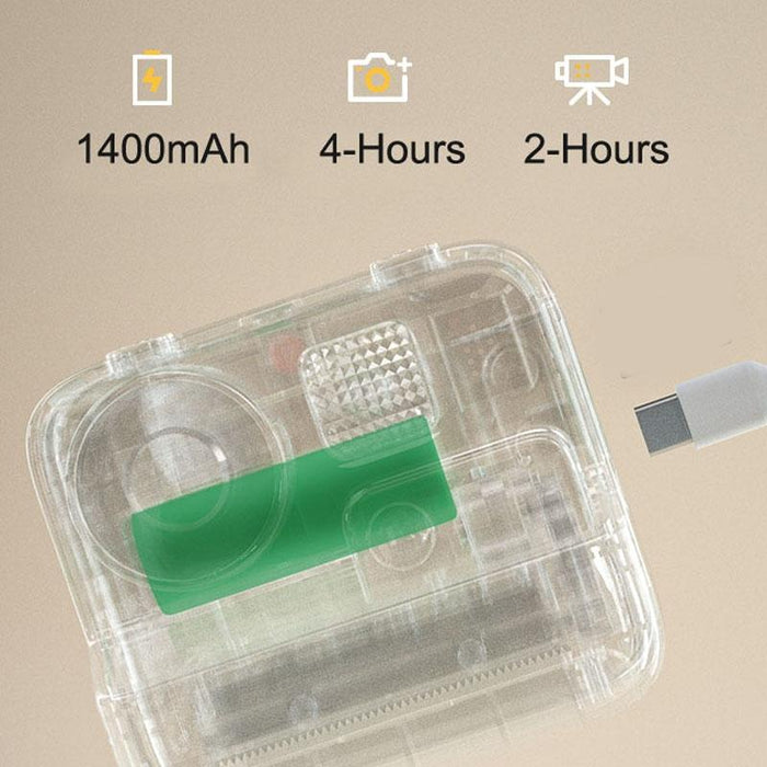 2-Inch Dual Lens Instant Print Camera For Kids