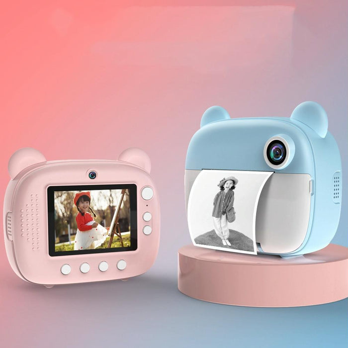 2.4 Inch 1080P Dual Lens Instant Print Camera For Kids