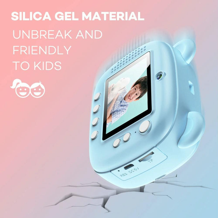 2.4 Inch 1080P Dual Lens Instant Print Camera For Kids