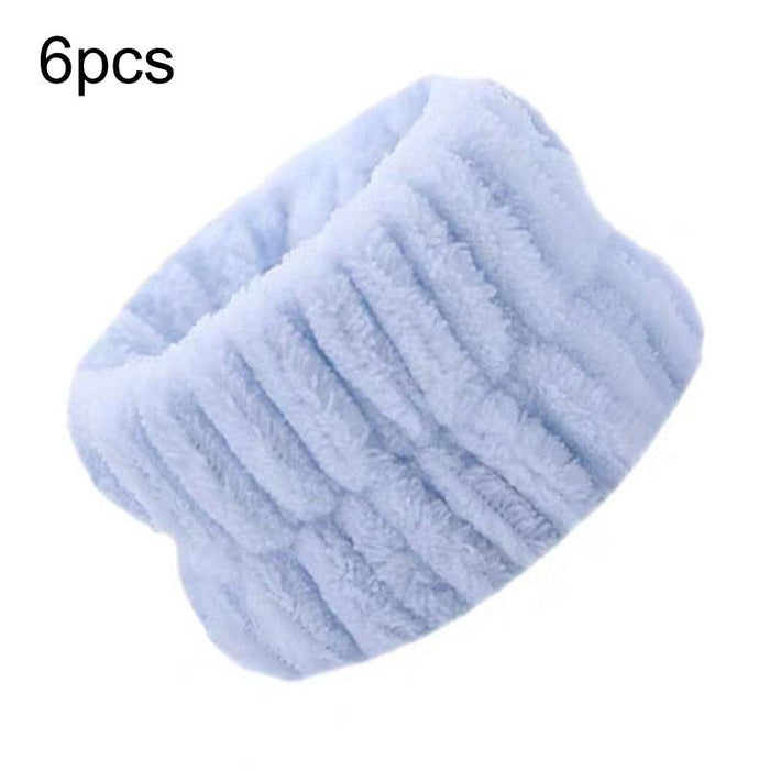 6Pcs Anti Humidity Face Wrist Strap For Sports Sweat Absorption
