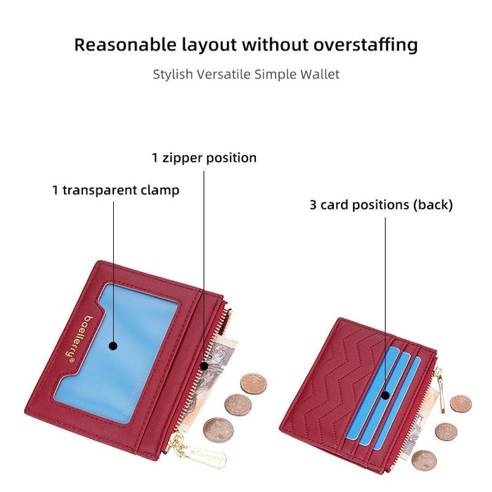 Light & Thin Card Bag Multifunctional Coin Purse