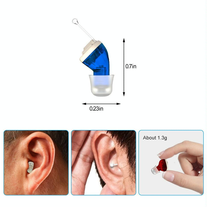 In Ear Hearing Aid For Elderly & Hearing Impaired