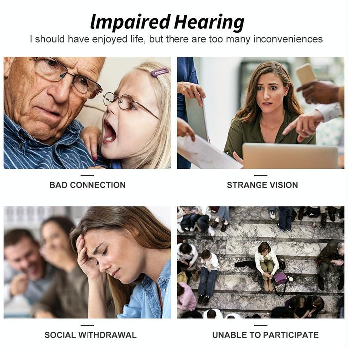 In Ear Hearing Aid For Elderly & Hearing Impaired