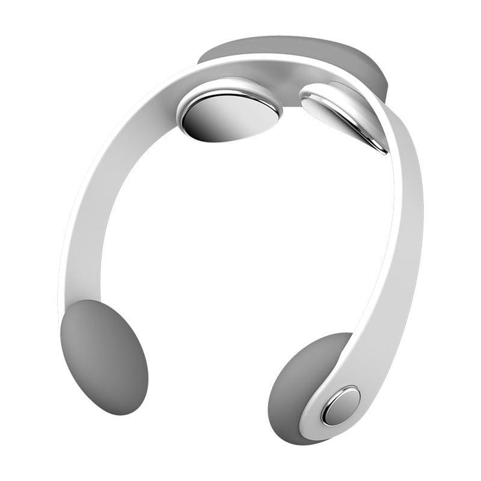 Microcurrent Cervical Massager Tens Neck Pulse Device White