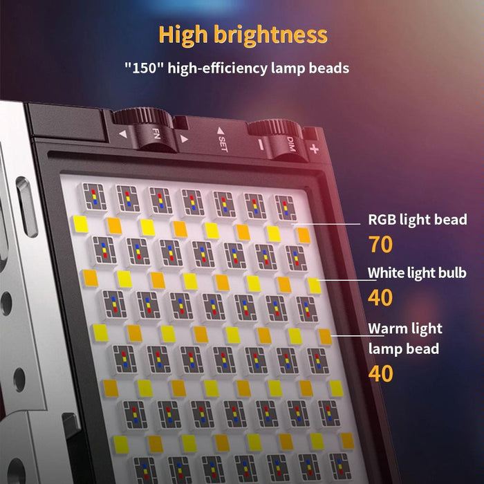 Pixel G1S Mini Outdoor Rgb Colour Fill Light Camera Small Desktop Lights A Set